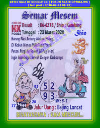 1 New Message Kode Syair Hongkong 23 Maret 2020 Forum Syair Togel Hongkong Singapura Sydney
