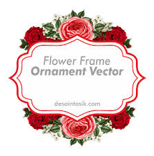 Koleksi gambar biru ornamen motif png kami meliputi array dan lainnya. Download Frame Flower Ornament Vektor Png Jpg Hd Untuk Undangan Desaintasik Com