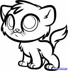 How To Draw A Manga Cat Step By Step Anime Animals Anime Draw Japanese Anime Draw Manga Free Online Drawing Tutori Cat Face Drawing Cat Drawing Manga Cat
