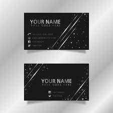Glitter gloss business cards with a silk lamination and glittery raised spot uv effect are cards for the connoisseur. Free Vector Business Card With A Gold Glitter