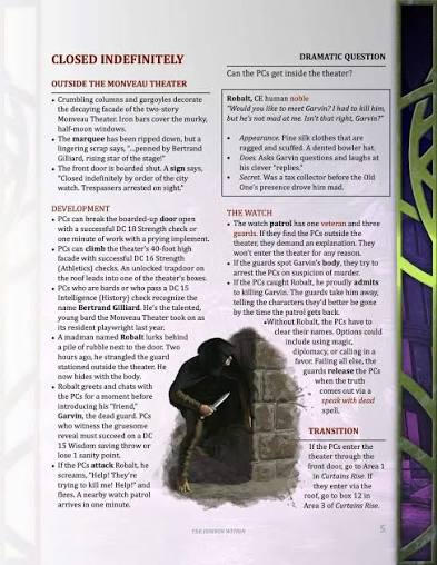 The Horror Within, 8th-Level One Shot (5E - PDF)