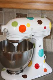 Top picks related reviews newsletter. Diy Design For My Kitchenaid Mixer I Painted It Small Kitchen Mixer Kitchen Aid Chef Kitchen Decor
