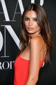 Emily ratajkowsk led stars down the carpet in a red dress that highlighted her ample cleavage. Emily Ratajkowski On Using Sexy Image As A Means For Survival