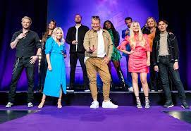 «en time før sending i går så knøt det. Stjernekamp Danker Ut Skal Vi Danse Kampanje