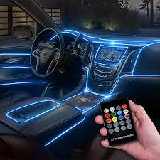 Fiber Optic Multicolor Led Accent Light Kit Cool Car Accessories Car Interior Accessories Car Interior