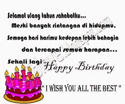 Meskipun kata kata ucapan selamat ulang tahun untuk pacar ku ini terlambatku ucapkan untukmu, namun do'a yang ku panjatkan untumu selalu tepat di hari ulang tahunmu aku ingin berdoa semoga dilapangkan rizkimu, di panjangkan umurmu dan kamu semakin sayang sama aku, happy birthday. 2018 Kata Kata Doa Ucapan Selamat Ulang Tahun Islami Sahabat Pacar