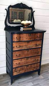 Dresser Accented In Coastal Blue Refinishing Furniture Diy Furniture Redo Furniture