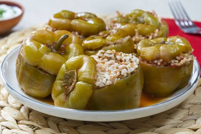 Meat-Stuffed Peppers