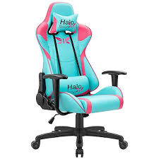 Jummico Gaming Chair Adjustable Racing Chair Girl Series Specialty Design Ergonomic Comfortable Swivel Computer Chai Gaming Chair Racing Chair Game Room Design This furmax gaming chair is the same category of chairs than the essentials's one.