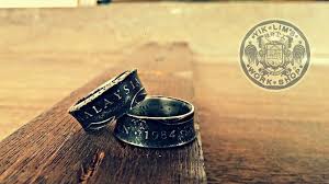 Malaysia 50cent Pieces Coin Rings Coin Ring Rings Jewelry