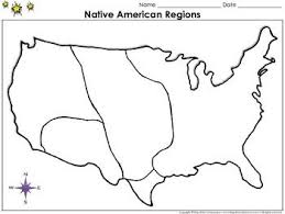 Native Americans Regions Map Blank Full Page Eastern Woodlands Powhatan P Native American Regions Native American Studies Native American Lesson Plans