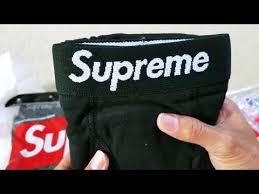 Unboxing Supreme X Hanes Tee Boxer Brief Socks Try On
