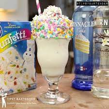 Funfetti Cake Batter Martini Cake Vodka Tipsy Bartender Cake Vodka Drinks Cake Vodka Cake Batter Martini