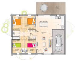 Modele De Maison Open Sud Pp Gi Acces Nord 94 So Design Presente Sur Construiresamaison Com Maison France Confort Plan Maison Maison