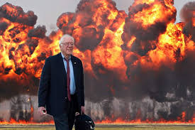 It is now a two horse race for the 2020 democratic nomination. Bernie Sanders On Fire Blank Template Imgflip