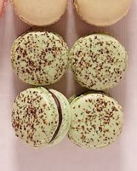 French Macaron Recipes Martha Stewart Baking Recipes Macaron Recipe Mint Chocolate French Macarons Recipe