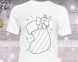 Christmas Coloring Shirt