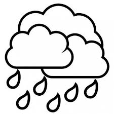 Rain Drop Template Clipart Best Rain Drop Drawing Cloud Decal Cloud Drawing