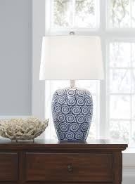 Malini White Blue Ceramic Table Lamp Blue And White Lamp Ceramic Table Lamps Table Lamp