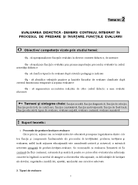 Functiile evaluarii scopul evaluarii nu este acela de a parveni la anumite date, ci de a perfectiona procesul educativ. Tipuri Si Functii Ale Evaluarii