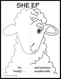 Farm Animals Symmetry Activity Coloring Pages In 2020 Symmetry Activities Farm Animals Activities Animal Activities For Kids