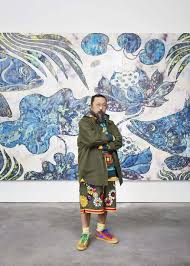His iconic flower character has been seen in galleries and homes all over the world, and this 60cm rainbow flower plush is an affordable way to own a piece from the masterful japanese artist. Takashi Murakami A World Apart Pen ãƒšãƒ³
