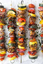 Add to tracking add to compare create recipe add to my foods. Balsamic Grilled Chicken Kabobs Recipe Joyful Healthy Eats