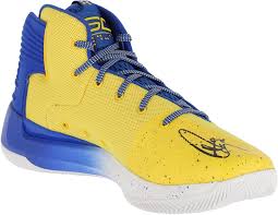 Eero wifi stream 4k video in every room. Stephen Curry Golden State Warriors Autographed Under Armour Royal Blue And Gold Shoe Autographed Nba Sneakers At Amazon S Sports Collectibles Store