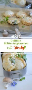 Vegane Blatterteigtaschen Mit Gemuse Fullung Simply V Rezept Lecker Blatterteigtaschen Rezepte