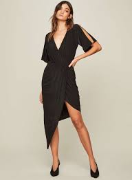 Black Split Sleeve Dress Split Sleeve Dress Dresses Dresses With Sleeves