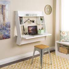 While it functions as a desk with storage when folded down. 8 Wall Mounted Desks That Save Room In Small Spaces