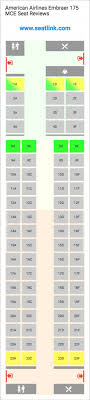 American Airlines Embraer 175 Mce E75 Seat Map United