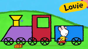 Drawing for kids teaches children of all ages to create fun cartoon people and animals out of recognizable shapes. Cartoon For Kids Louie Draw Me A Train Hd Learn To Draw Youtube