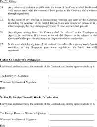 Provided courtesy of contract employment guide. Standard Employment Contract Between Foreign Domestic Worker And Employer Employment Agency Name License No Reference No Pdf Free Download