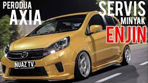 Mencari minyak enjin kereta terbaik. Cara Tukar Minyak Enjin Perodua Axia Bezza Servis Sendiri Youtube