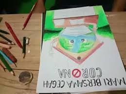 Teknik perspektif digunakan untuk menggambarkan benda sehingga tampak wajar, sesuai dengan pandangan mata. Cara Menggambar Poster Teknik Manual Teknik Kering Youtube