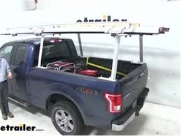 Among aluminum ladder racks for contractor trucks, system one® stands out. Buyers Products Over The Cab Truck Bed Ladder Rack Review Video Etrailer Com