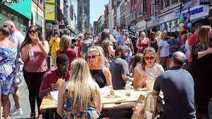 High numbers of younger people are thought to be partly down to the economic success. Liverpool City Centre Bucking Trend Of Declining High Street Shopping Business Live