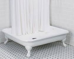Victorian Style Cast Iron Shower Pan Retro Renovation Farmhouse Shower Shabby Chic Bathroom Victorian Bathroom