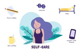 It also helps determine how we handle stress, relate to others, and make choices. Free Vector Self Care Design