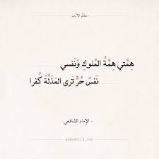 شعر الشافعي همتي همة الملوك ونفسي عالم الأدب Islamic Quotes Quran Quotes Words Quotes