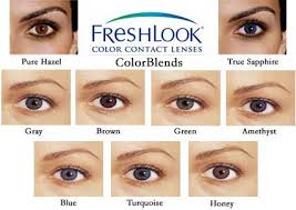 Color Contacts Guide Freshlook Color Contacts
