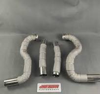 High performance heat shield exhaust downpipe for Benz GT63 ...