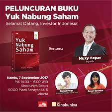 Kalau negara—yang kini punya program `yuk nabung saham` yang sudah dikumandangkan semenjak tahun 2016—mengajak anda ikut serta. Elex Media Komputindo Linimasa
