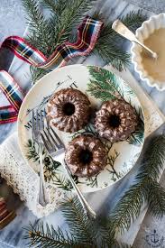 They're attached to a styrofoam base to form a tall. Mini Gingerbread Bundt Cakes With Maple Glaze The Beach House Kitchen