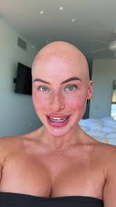 Inverted Filter Effect: Bald People Doing Their Hair