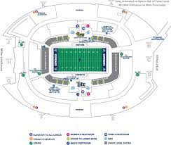Dallas Cowboys Stadium Map Stadium Maps | At&T Stadium