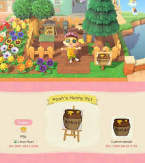 Here S Winnie The Pooh S Hunny Pot For My Little Honey Farm Acqr Animal Crossing New Animal Crossing Animal Crossing Villagers