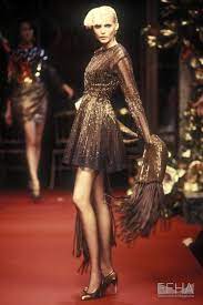 Sie ist neben claudia schiffer und tatjana patitz eines von nur drei deutschen supermodels: Christian Dior Autumn Winter 1994 Couture Nadja Auermann Christian Dior Fashion Couture