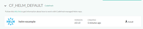 Deploy With Helm Codefresh Docs